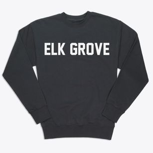 Elk Grove California Classic Block Premium Crewneck Sweatshirt