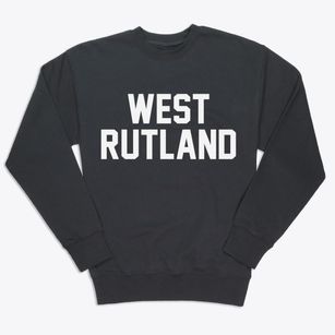 West Rutland Vermont Classic Block Premium Crewneck Sweatshirt