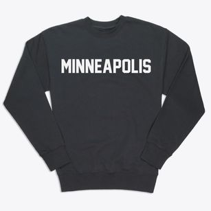 Minneapolis Kansas Classic Block Premium Crewneck Sweatshirt