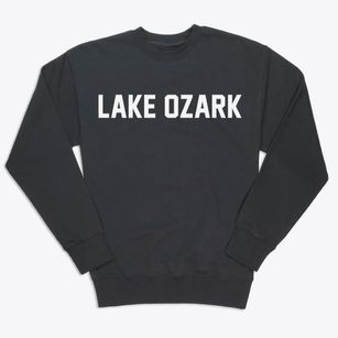 Lake Ozark Missouri Classic Block Premium Crewneck Sweatshirt