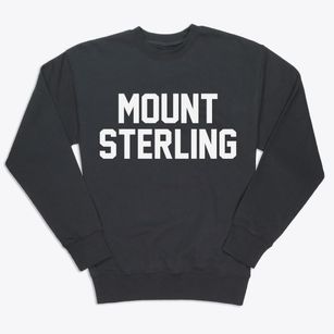 Mount Sterling Ohio Classic Block Premium Crewneck Sweatshirt