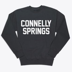 Connelly Springs North Carolina Classic Block Premium Crewneck Sweatshirt