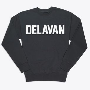 Delavan Illinois Classic Block Premium Crewneck Sweatshirt