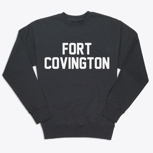 Fort Covington New York Classic Block Premium Crewneck Sweatshirt