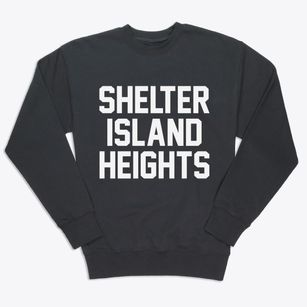 Shelter Island Heights New York Classic Block Premium Crewneck Sweatshirt