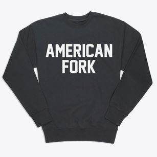 American Fork Utah Classic Block Premium Crewneck Sweatshirt