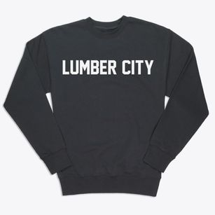 Lumber City Georgia Classic Block Premium Crewneck Sweatshirt