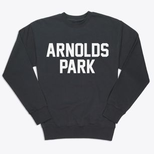 Arnolds Park Iowa Classic Block Premium Crewneck Sweatshirt