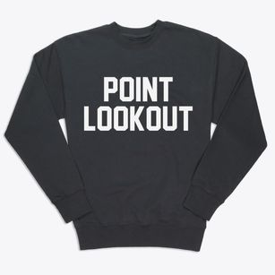 Point Lookout New York Classic Block Premium Crewneck Sweatshirt