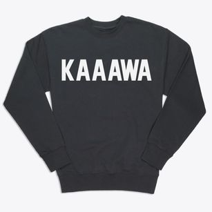 Kaaawa Hawaii Classic Block Premium Crewneck Sweatshirt