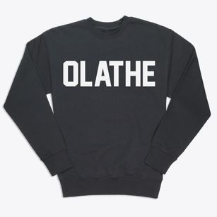 Olathe Kansas Classic Block Premium Crewneck Sweatshirt