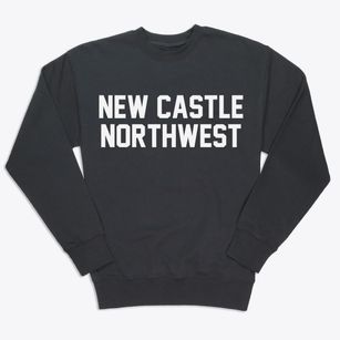 New Castle Northwest Pennsylvania Classic Block Premium Crewneck Sweatshirt