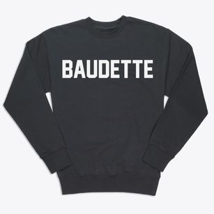 Baudette Minnesota Classic Block Premium Crewneck Sweatshirt