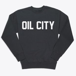 Oil City Louisiana Classic Block Premium Crewneck Sweatshirt