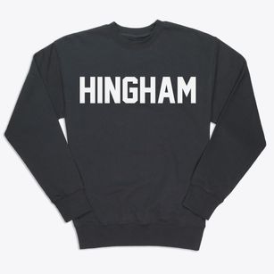 Hingham Massachusetts Classic Block Premium Crewneck Sweatshirt