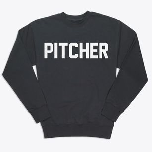 Pitcher New York Classic Block Premium Crewneck Sweatshirt