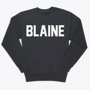 Blaine Maine Classic Block Premium Crewneck Sweatshirt