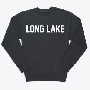 Long Lake New York Classic Block Premium Crewneck Sweatshirt