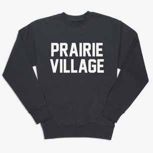 Prairie Village Kansas Classic Block Premium Crewneck Sweatshirt