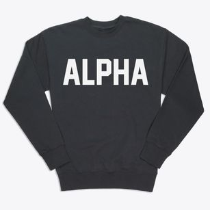 Alpha Illinois Classic Block Premium Crewneck Sweatshirt