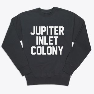 Jupiter Inlet Colony Florida Classic Block Premium Crewneck Sweatshirt