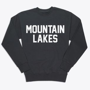 Mountain Lakes New Hampshire Classic Block Premium Crewneck Sweatshirt