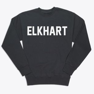 Elkhart Illinois Classic Block Premium Crewneck Sweatshirt