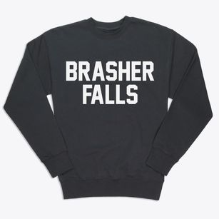 Brasher Falls New York Classic Block Premium Crewneck Sweatshirt
