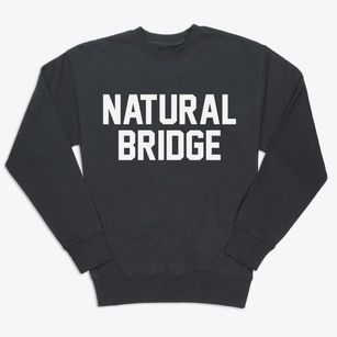 Natural Bridge New York Classic Block Premium Crewneck Sweatshirt