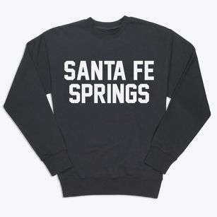 Santa Fe Springs California Classic Block Premium Crewneck Sweatshirt