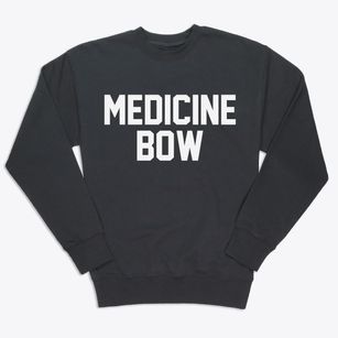 Medicine Bow Wyoming Classic Block Premium Crewneck Sweatshirt
