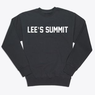 Lee's Summit Missouri Classic Block Premium Crewneck Sweatshirt