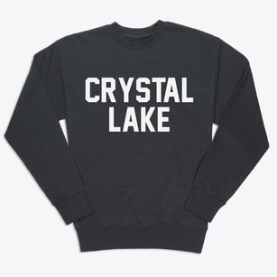 Crystal Lake Iowa Classic Block Premium Crewneck Sweatshirt