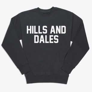 Hills And Dales Ohio Classic Block Premium Crewneck Sweatshirt