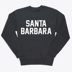 Santa Barbara California Classic Block Premium Crewneck Sweatshirt