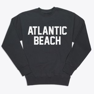 Atlantic Beach Florida Classic Block Premium Crewneck Sweatshirt