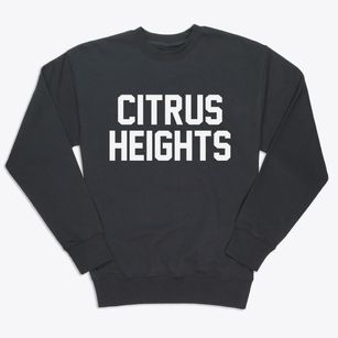 Citrus Heights California Classic Block Premium Crewneck Sweatshirt