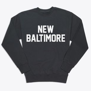 New Baltimore Michigan Classic Block Premium Crewneck Sweatshirt