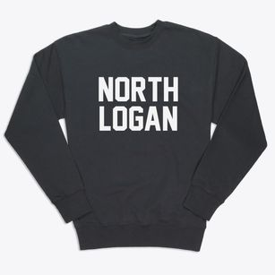 North Logan Utah Classic Block Premium Crewneck Sweatshirt