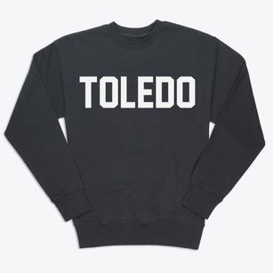 Toledo Ohio Classic Block Premium Crewneck Sweatshirt