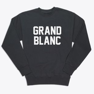 Grand Blanc Michigan Classic Block Premium Crewneck Sweatshirt