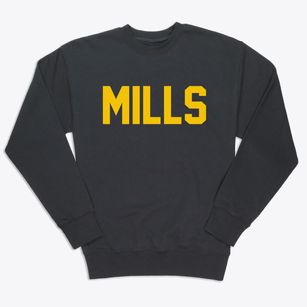 Mills Wyoming Classic Block Premium Crewneck Sweatshirt