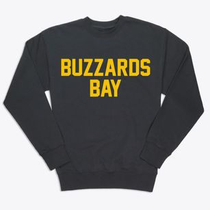 Buzzards Bay Massachusetts Classic Block Premium Crewneck Sweatshirt