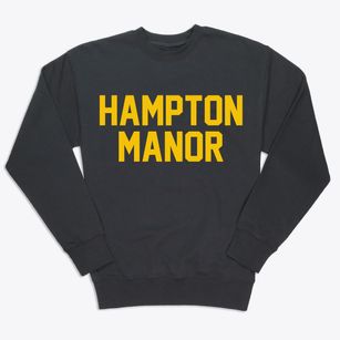 Hampton Manor New York Classic Block Premium Crewneck Sweatshirt