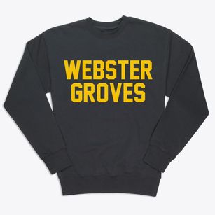 Webster Groves Missouri Classic Block Premium Crewneck Sweatshirt
