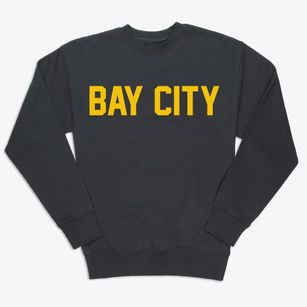 Bay City Wisconsin Classic Block Premium Crewneck Sweatshirt
