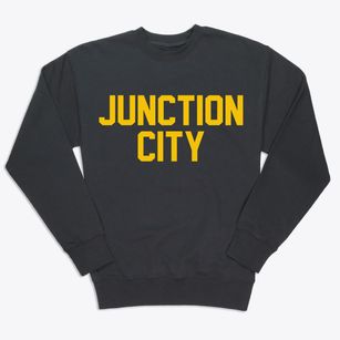 Junction City Illinois Classic Block Premium Crewneck Sweatshirt