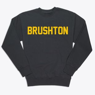 Brushton New York Classic Block Premium Crewneck Sweatshirt