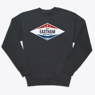 Eastham Massachusetts Diamond Star Premium Crewneck Sweatshirt