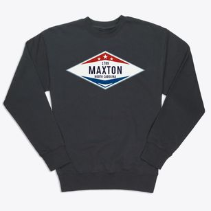 Maxton North Carolina Diamond Star Premium Crewneck Sweatshirt